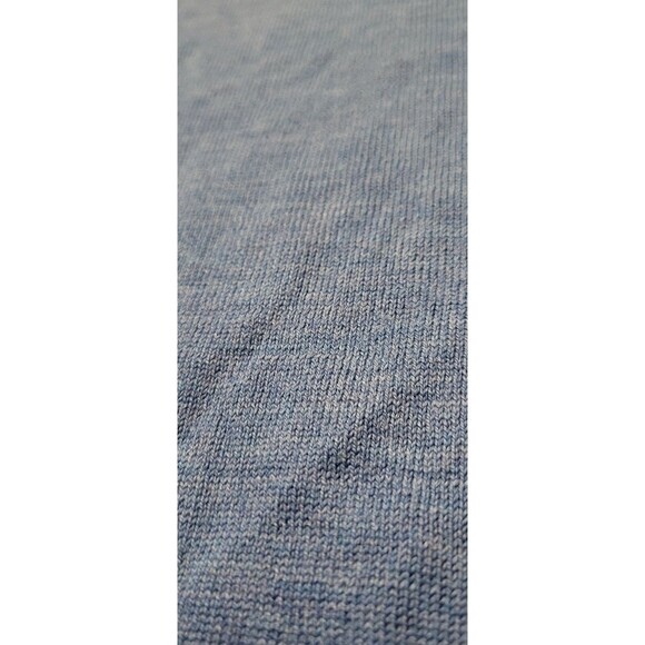 Banana Republic V Neck Sweater XL Men's Blue 100% Merino Wool Preppy Classic - Picture 7 of 12